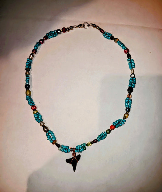 BlueBite Shark Tooth Necklace